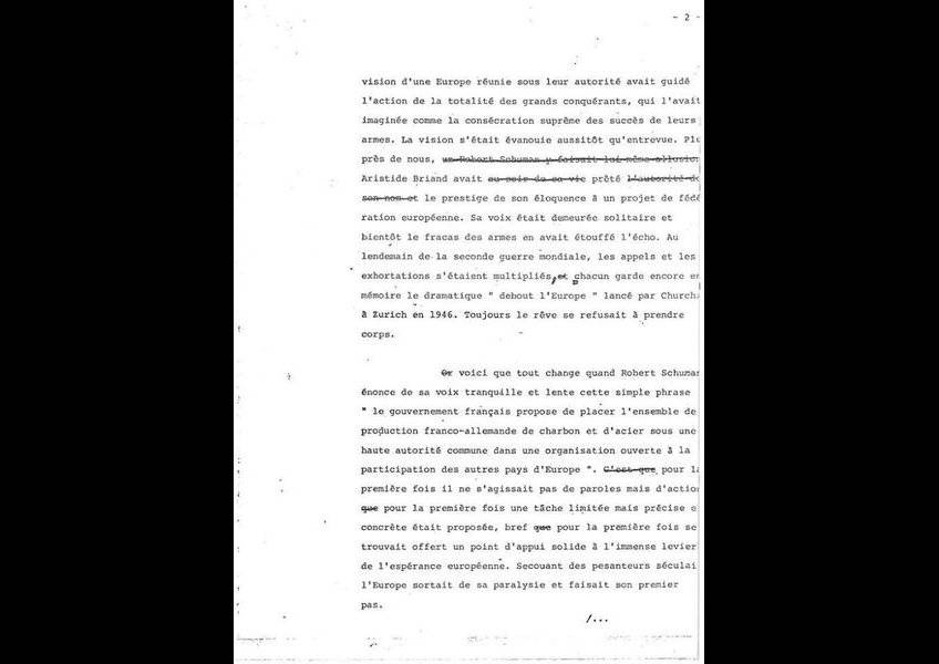 Image Diaporama - Projet d'allocution pour la cérémonie du 25e (...)